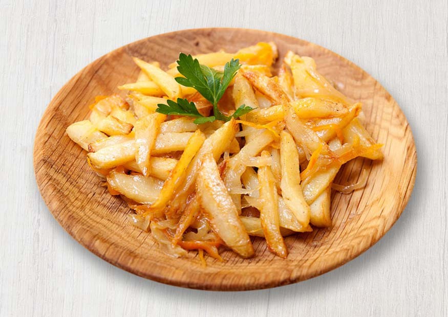 Home-styled fried potatoes