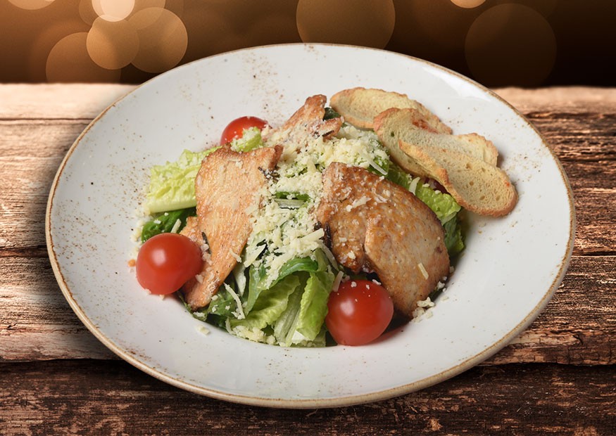 «Caesar» salad with chicken