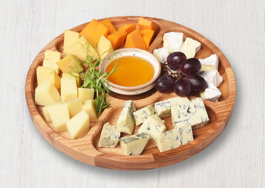 Assorted cheeses